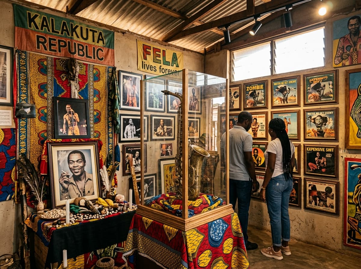 Kalakuta Afrobeat Shrine & Fela Kuti Heritage